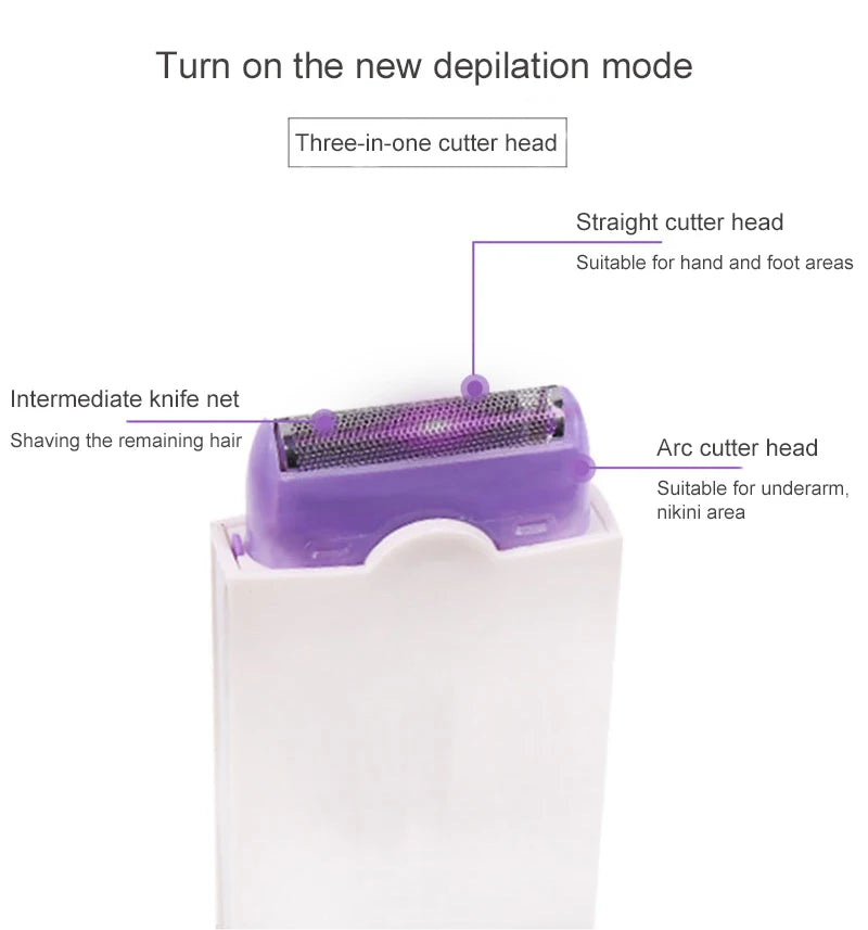 Depilador Indolor 2 em 1 - LaserFlex