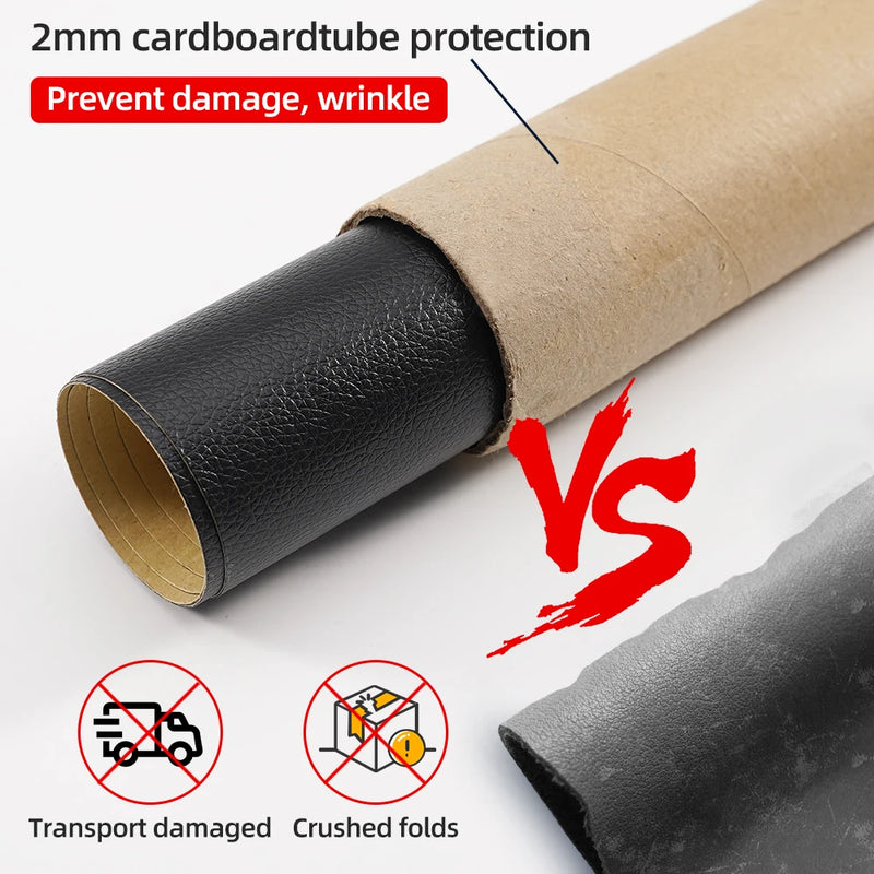 Self Adhesive Leather for Sofa Repair Patch Furniture Table Chair Sticker Seat Bag Shoe Bed Fix Mend PU Artificial Leather Skin